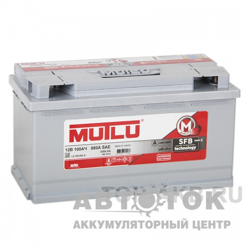 Автомобильный аккумулятор Mutlu 100R 830A