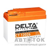 Delta CT 12026, 12V 2.5Ah, 45А YTR4A-BS