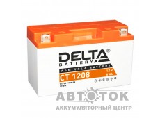 Delta CT 1208, 12V 8Ah, 130А YT7B-BS, YT7B-4