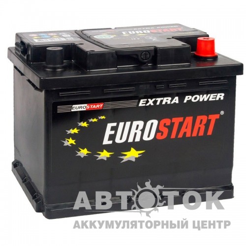 Автомобильный аккумулятор EUROSTART Extra Power 62R 500A низ.