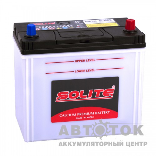 Автомобильный аккумулятор Solite 65B24L 50R 470A