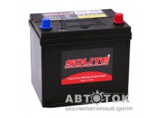 Автомобильный аккумулятор Solite 75D23L с бортиком 65R 550A