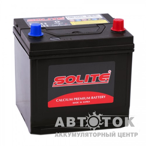 Автомобильный аккумулятор Solite CMF 50 AL 50R 470А