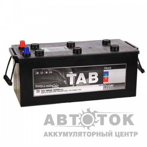 Автомобильный аккумулятор Tab Polar Truck 190 евро 1200A  275912 69032