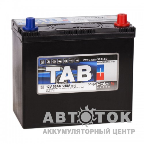 Автомобильный аккумулятор Tab Polar S 55R 540А  246855 55523/84