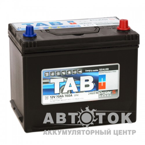 Автомобильный аккумулятор Tab Polar S 70R 700А  D26 обр. 246870 57029