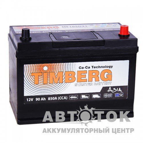 Автомобильный аккумулятор Timberg Asia 105D31L 90R 850A