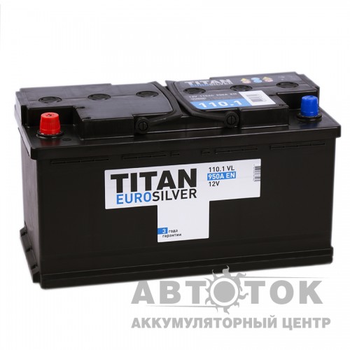Автомобильный аккумулятор Titan Euro Silver 110L 950A