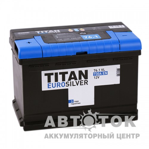 Автомобильный аккумулятор Titan Euro Silver 76L 730A