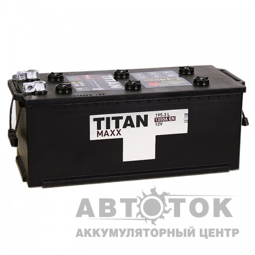 Автомобильный аккумулятор Titan Maxx 195 евро 1350А