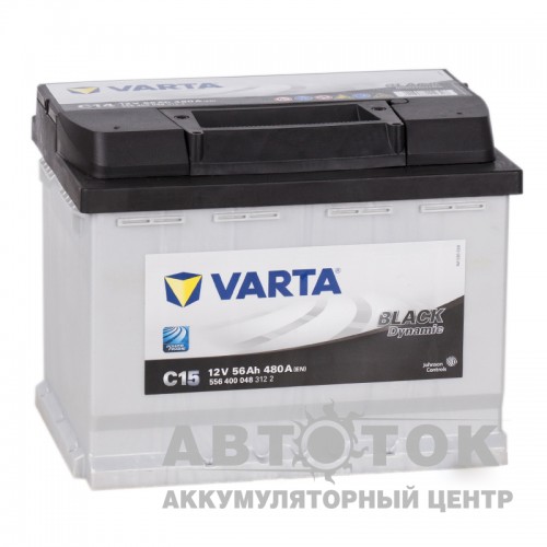Автомобильный аккумулятор Varta Black Dynamic C15 56L 480A