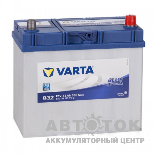 Автомобильный аккумулятор Varta Blue Dynamic B32 45R 330A