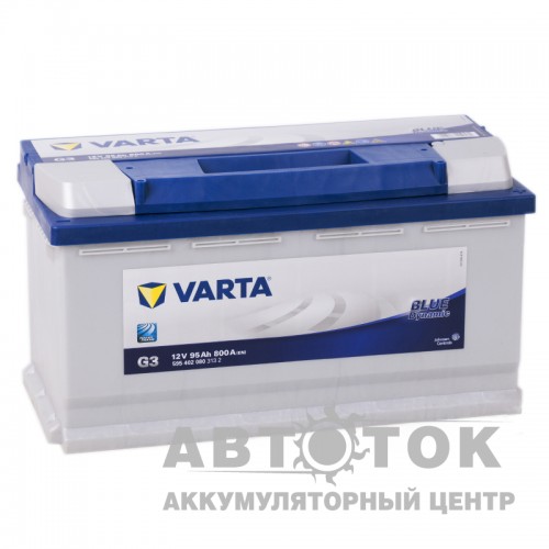 Автомобильный аккумулятор Varta Blue Dynamic G3 95R 800A