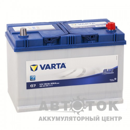Автомобильный аккумулятор Varta Blue Dynamic G7 95R 830A   595404083