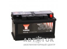 Автомобильный аккумулятор YUASA YBX3000 80R низ. 720А  YBX3110