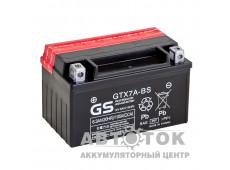 GS GTX7A-BS YTX7A-BS - 6 Ач 105А 151x88x94 П.П. AGM сух.зар. GS YUASA