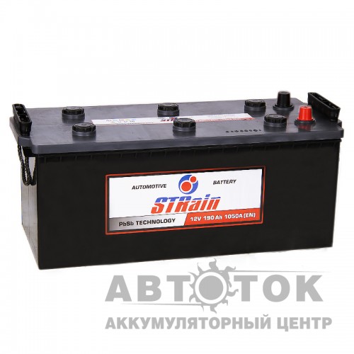 Автомобильный аккумулятор STrain 190 евро 1050A