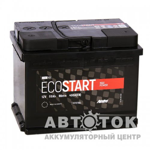 Автомобильный аккумулятор Ecostart 55L 450А