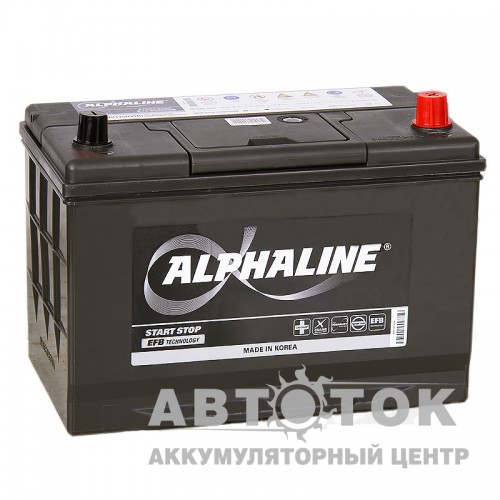 Автомобильный аккумулятор Alphaline EFB 115D31L 80R 800A  T110R Start-Stop
