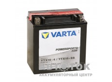 Автомобильный аккумулятор Varta FUNSTART AGM 14 Ач 210А 150x87x161 П.П. 514902022, YTX16-BS сухозар.