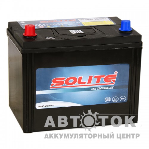 Автомобильный аккумулятор Solite EFB S95R Start-Stop 80L 680A