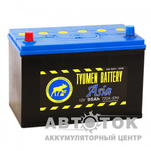 Автомобильный аккумулятор Tyumen  Asia 95 Ач П.П. 720A