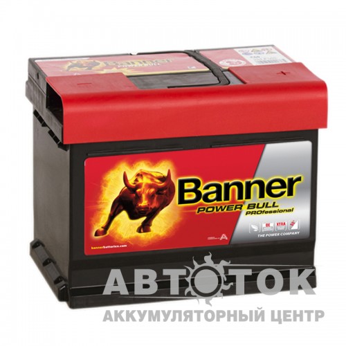 Автомобильный аккумулятор BANNER Power Bull Pro 50 42 50R низ. 400A
