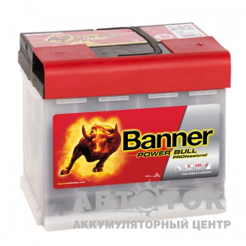 Автомобильный аккумулятор BANNER Power Bull Pro 50 40 50R 420A