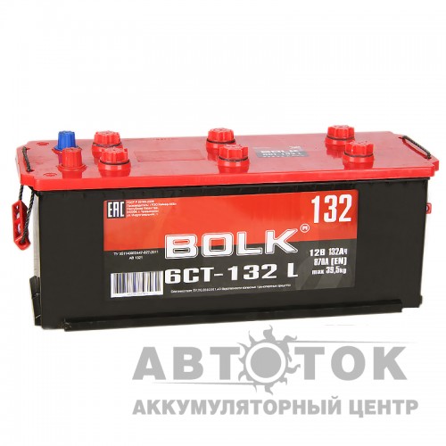 Автомобильный аккумулятор BOLK 132 рус 870A  AB1321