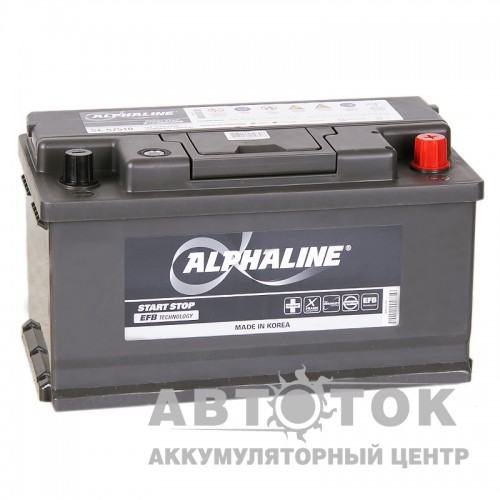 Автомобильный аккумулятор Alphaline EFB 75R 730A  SE 57510 Start-Stop