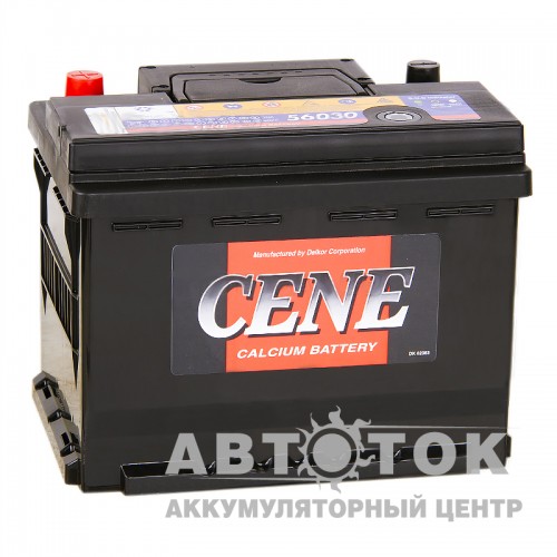 Автомобильный аккумулятор Cene 56030 60R 525A