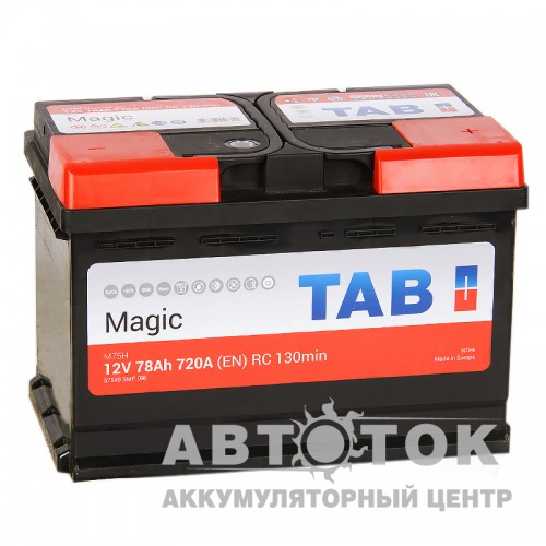 Автомобильный аккумулятор Tab Magic 78R 720A  189080 57549