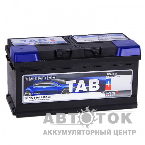 Автомобильный аккумулятор Tab Polar S 92L низ. 800A  246192 546192