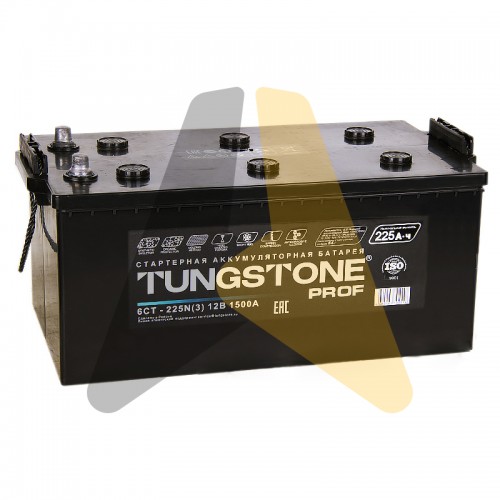 Автомобильный аккумулятор Tungstone Prof 225 евро 1500А