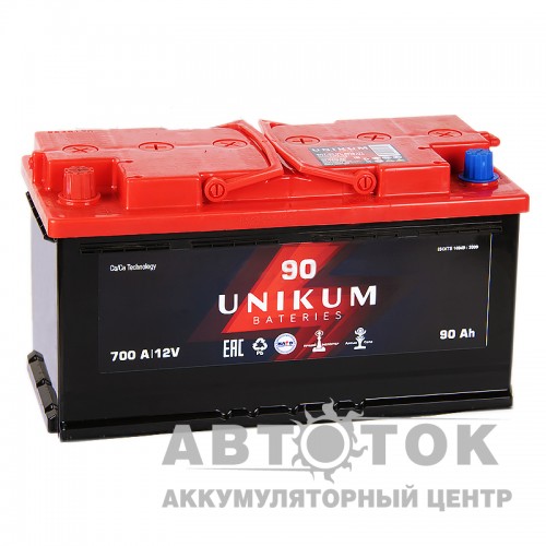 Автомобильный аккумулятор UNIKUM 90L 700A