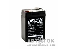 Автомобильный аккумулятор UPS Delta DT 6045 6V 4.5 Ач 70x47x101