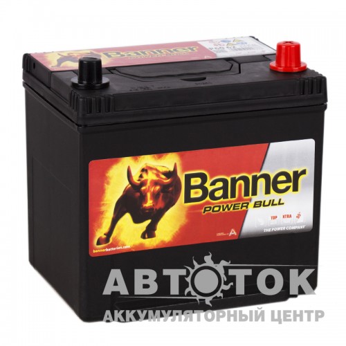 Автомобильный аккумулятор BANNER Power Bull ASIA 60 62 60R 510A