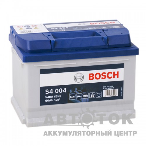 Автомобильный аккумулятор Bosch S4 004 60R 540A