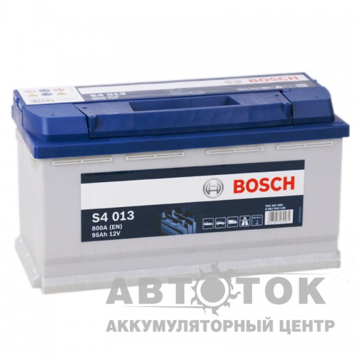 Автомобильный аккумулятор Bosch S4 013 95R 800A
