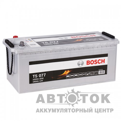 Автомобильный аккумулятор Bosch T5 077 180 евро 1000A