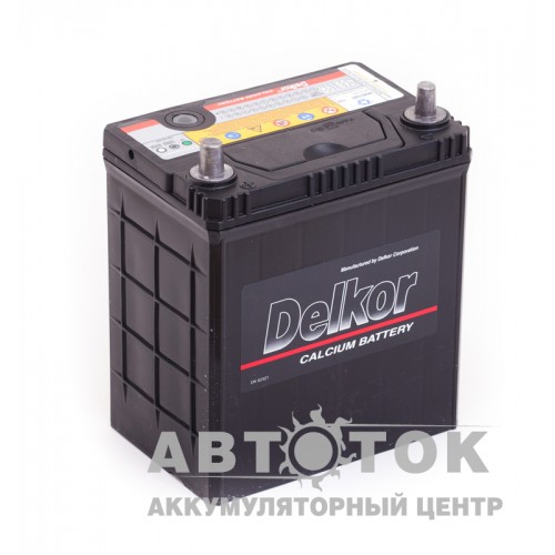 Автомобильный аккумулятор Delkor 46B19R 40L 370A