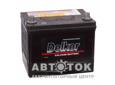 Автомобильный аккумулятор Delkor 55D23L 60R 550A