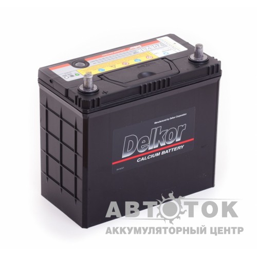 Автомобильный аккумулятор Delkor 70B24R 55L 480A