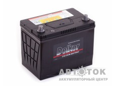 Автомобильный аккумулятор Delkor 80D26R 75L 600A