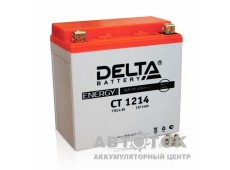 Мотоаккумулятор Delta CT 1214, 14Ач, 200А