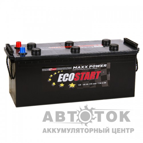 Автомобильный аккумулятор Ecostart 140 euro 1100А