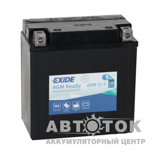 Автомобильный аккумулятор Exide AGM12-9  9 А·ч 120A