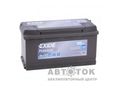 Автомобильный аккумулятор Exide Premium 100R 900А  EA1000