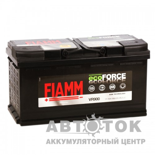 Автомобильный аккумулятор Fiamm Ecoforce AGM 90R 900A  L5 Start-Stop VR900
