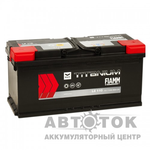 Автомобильный аккумулятор Fiamm Black Titanium 110R 950A  L6 110